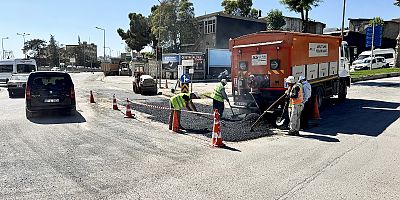 KASKİ ALTYAPISI TAMAMLANAN YOLLARDA TAMİRATLARINI SÜRDÜRÜYOR