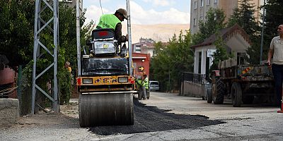 KASKİ’DEN ELBİSTAN ŞEHİR MERKEZİNE 80 MİLYON TL’LİK ASFALT YATIRIMI