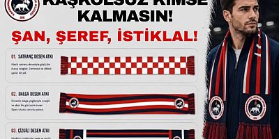 KAŞKOLSUZ KİMSE KALMASIN! İSTİKLALSPOR’DAN TARAFTARA İKİ KRİTİK ÇAĞRI