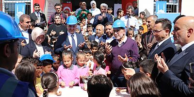 KAYABAŞI İLKOKULU’NUN TEMELİ DUALARLA ATILDI
