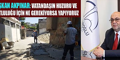KAYABAŞI MAHALLESİ'NDE PARKE TADİLAT ÇALIŞMALARI TÜM HIZIYLA DEVAM EDİYOR