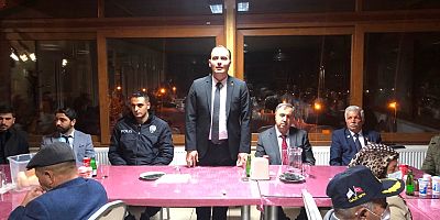 KAYMAKAM İŞÇİMEN,  ŞEHİT VE GAZİ  AİLELERİ ONURLARINA YEMEK VERDİ