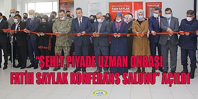 KAYMAKAM OKATAN, “ŞEHİDİMİZİN ADI OKULUMUZDA EN GÜZEL ŞEKİLDE HATIRLANACAKTIR”