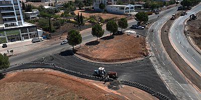 KAYSERİ YOLU BAĞLANTISININ YENİ KAVŞAĞI TAMAMLANIYOR