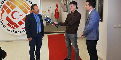 KAZAKİSTANLI  GAZETECİLERDEN KGK ZİYARETİ