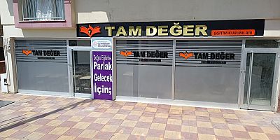 Kentteki nitelikli eğitimin yeni adresi olan Tamdeğer Eğitim Kurumu