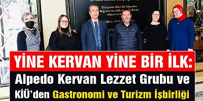 KERVANCIOĞLU, “GASTRONOMİ BÖLÜMÜ İÇİN MUTFAK KURMAYI PLANLIYORUZ!”