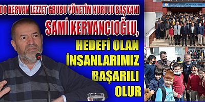 KERVANCIOĞLU, ÖĞRENCİLERLE TECRÜBELERİNİ PAYLAŞTI!