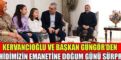 KERVANCIOĞLU: ŞEHİTLERİMİZİN EMANETLERİ BAŞIMIZIN TACIDIR!