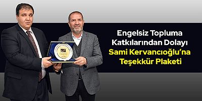 KERVANCIOĞLU: SORUMLULUK PROJELERİNE DESTEK VERMEYİ İLKE EDİNMİŞ BİR KURULUŞUZ!