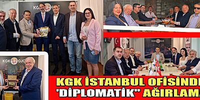 KGK İSTANBUL OFİSİNDE 'DİPLOMATİK