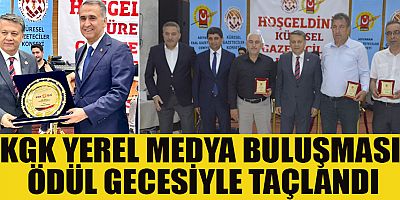 'KGK YEREL MEDYA BULUŞMASI' ÖDÜL GECESİYLE TAÇLANDI