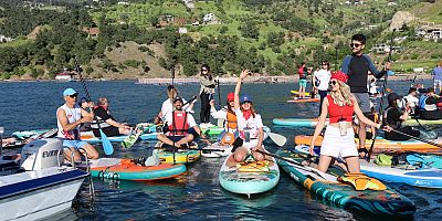 KILAVUZLU’DA 19 MAYIS COŞKUSU SUYA TAŞTI