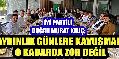 İYİ Parti Onikişubat Gençlik Politikaları tarafından düzenlenen kahvaltı programında konuşan İYİ Parti Onikişubat İlçe Başkanı Av. Doğan Murat Kılıç