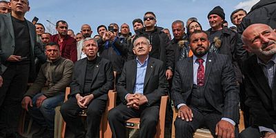 KILIÇDAROĞLU, KAHRAMANMARAŞ’TA DEPREMZEDELERİ ZİYARET ETTİ