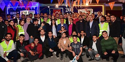 KİRİŞCİ VE GÜNGÖR, GENÇLERLE BİR ARAYA GELDİ
