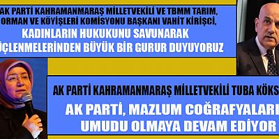 KİRİŞCİ VE KÖKSAL, AK PARTİ KADIN KOLLARI KONGRESİ'NDE KONUŞTU