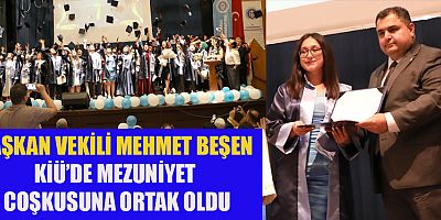 KİÜ’DE MEZUNİYET COŞKUSU