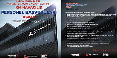 KM HAVACILIK'TAN KAHRAMANMARAŞ’A YÜKSEK TEKNOLOJİLİ İSTİHDAM YATIRIMI