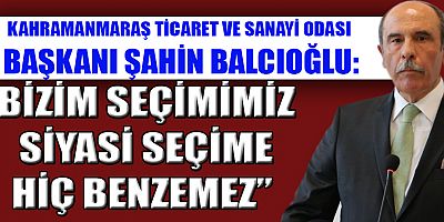 KMTSO BAŞKANI BALCIOĞLU, SEÇİM TARİHİNİ AÇIKLADI: 19 KASIM 2022