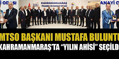 KMTSO BAŞKANI MUSTAFA BULUNTU, AHİLİK KAFTANINI GİYDİ