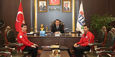 KMTSO BAŞKANI MUSTAFA BULUNTU:  “GENÇLERİN BAŞARISI BİZLERİ MUTLU EDİYOR”