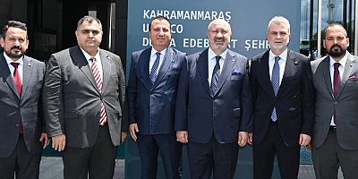 KMTSO BAŞKANI MUSTAFA BULUNTU: “UNESCO UNVANI KAHRAMANMARAŞ’IN EKONOMİK GÜCÜNÜ ARTIRACAK”