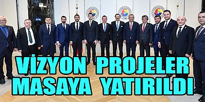KMTSO HEYETİNDEN HİSARCIKLIOĞLU’NA ZİYARET