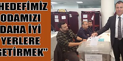KMTSO’NUN YENİ BAŞKANI MUSTAFA BULUNTU ÇIKTIĞIMIZ KUTLU YOLU BAŞARI İLE TAMAMLADIK