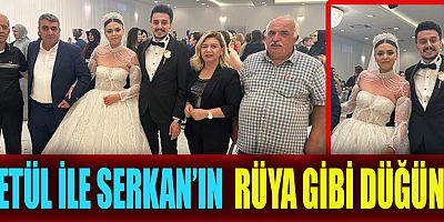 Arsan Laledan Düğün Salonunda  yapılan düğün ile dünya evine gird