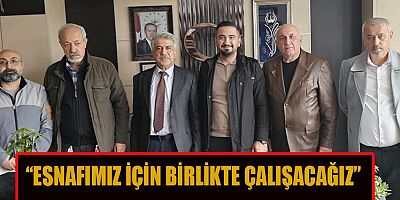KOOPERATİF BAŞKANI ŞEREF KAZANCI’DAN İSMET KÖFTE’YE HAYIRLI OLSUN ZİYARETİ