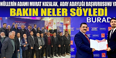 KOZALAK “MİLLETİMİZİN SESİ OLMAK İÇİN ADAY ADAYI OLDUM”