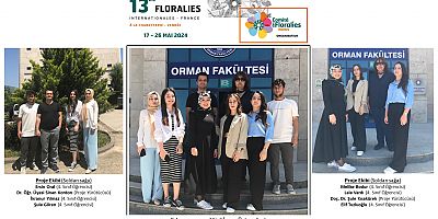 KSÜ, 13. FLORALİES INTERNATİONALES–FRANCE 2024 EXPO'DA ÜLKEMİZİ TEMSİL ETTİ