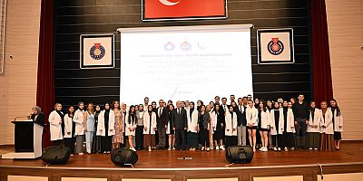KSÜ’DE BEYAZ ÖNLÜK GİYME TÖRENİ