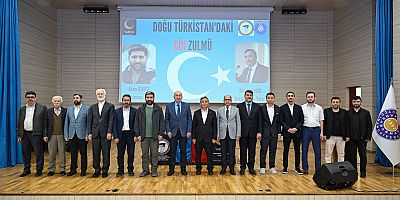 KSÜ’DE “DOĞU TÜRKİSTAN SÖYLEŞİSİ” DÜZENLENDİ    