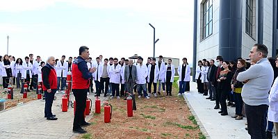 KSÜ’DE GERÇEKÇİ YANGIN TATBİKATI: BİLİNÇLENDİRME VE HAZIRLIK ÖN PLANDA