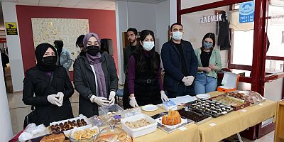 KSÜ’DE GÖNÜLLÜLÜK DERSİ KAPSAMINDA  KERMES DÜZENLENDİ