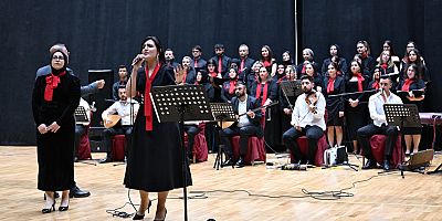 KSÜ DE TÜRK HALK MÜZİĞİ KONSERİ