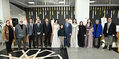 KSÜ’DE KAHRAMANMARAŞ’IN ZENGİNLİKLERİNİ EL SANATLARIYLA BULUŞTURAN SERGİ AÇILDI