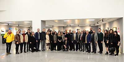 KSÜ’DE ÖĞRETMENLER GÜNÜ KAPSAMINDA “BAĞ 3” KARMA SERGİSİ AÇILDI