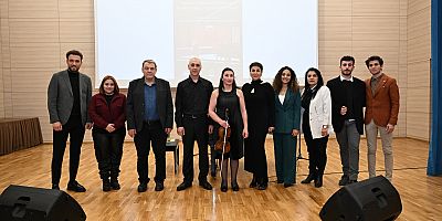 KSÜ’DE SANAT DOLU AKŞAM: KEMAN VE PİYANONUN BÜYÜLEYİCİ UYUMU