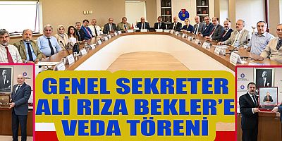 KSÜ'DE  VEDA TÖRENİ
