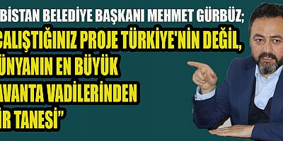 KSÜ ÖĞRENCİLERİ DÜNYANIN EN BÜYÜK VADİSİ ELBİSTAN’I PROJELENDİRDİ