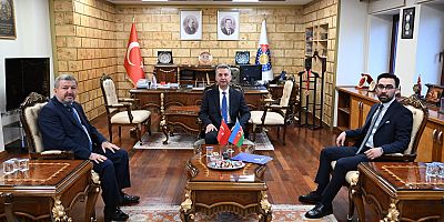 KSÜ REKTÖRLÜĞÜNE ATAMA SONRASI AZERBAYCAN'DAN TEBRİK NOTASI