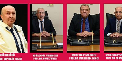 KSÜ REKTÖRÜ ASIM GÖREVE  REKTÖR YARDIMCILARINI DEĞİŞTİRMEKLE BAŞLADI