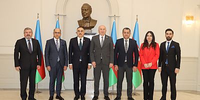 KSÜ REKTÖRÜ YASIM’DAN AZERBAYCAN BÜYÜKELÇİSİ MEMMEDOV’A ZİYARET