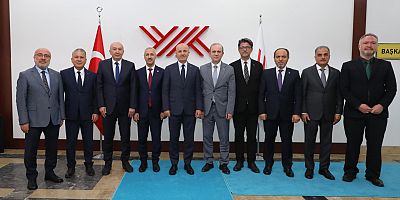 KSÜ REKTÖRÜ YASIM’DAN YÖK BAŞKANI ÖZVAR’A HAYIRLI OLSUN ZİYARETİ