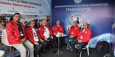 KSÜ STANDI TEKNOFEST GÜNEYDOĞU’DA YOĞUN İLGİ GÖRDÜ