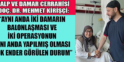 KSÜ TIP FAKÜLTESİ HASTANESİ  İLKLERİ GERÇEKLEŞTİRMEYE DEVAM EDİYOR