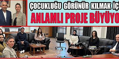 KTB BAŞKANI MUSTAFA NARLI’DAN “ÇOCUĞUN SESİ VE TOPLUM” DERGİSİNE DESTEK